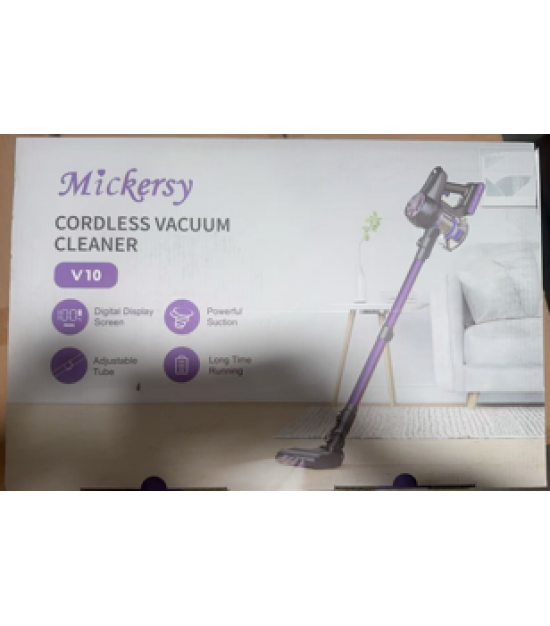 Mickersy Cordless 450W/36Kpa Powerful Stick Vacuum Cleaner. 1705 Units. EXW Los Angeles